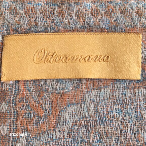 NWOT Otto Amano Cashmere Lightweight Scarf - Picture 3 of 15